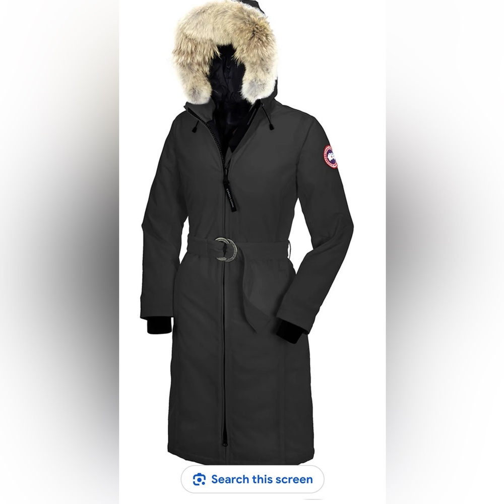 💯 authentic Canada Goose Whistler Parka -Black Sz:S